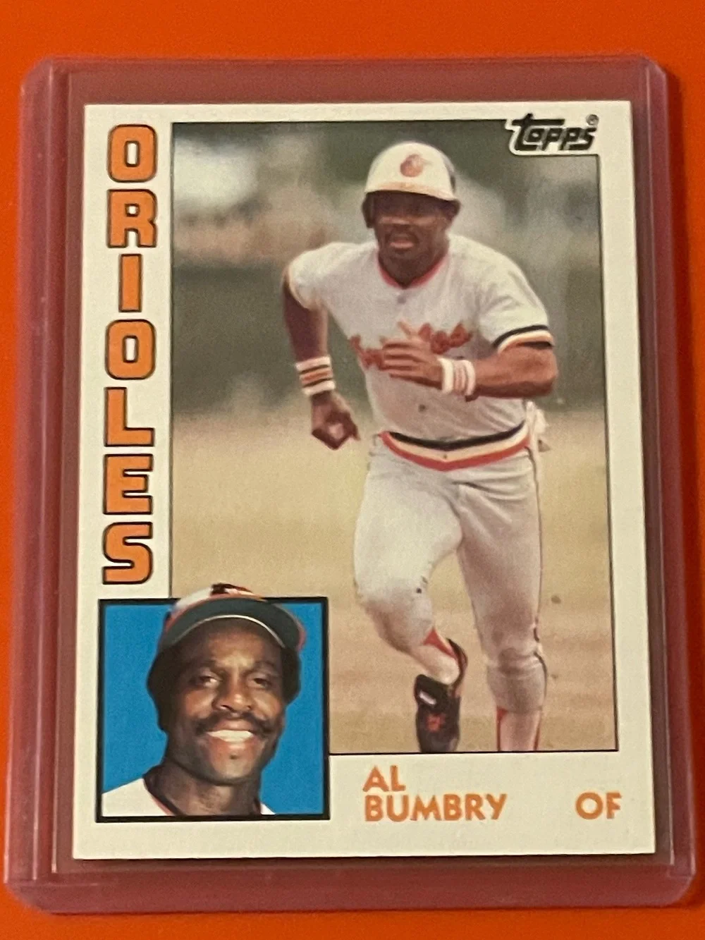Al Bumbry #319 1984 Topps Baseball Trading Card